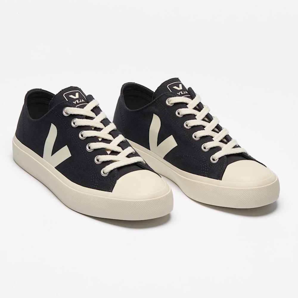 Veja Wata II Low Canvas Black Pierre Sneakers